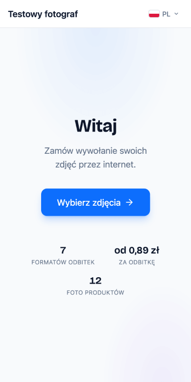 Składanie zamówienia na odbitki przez telefon w systemie Foto.Guru
